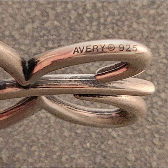 Rare Retired James Avery Floating Butterfly Pendant - Picture 8 of 8